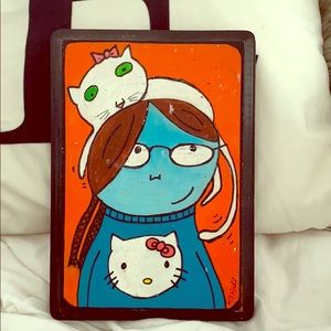 “CLOSET CLEAROUT ‼️HELLO KITTY” painting